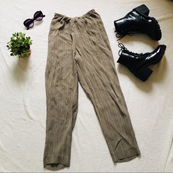 SOLD🙅🏻‍♀️ vintage high waist floral boho pants - Picture 5 of 5